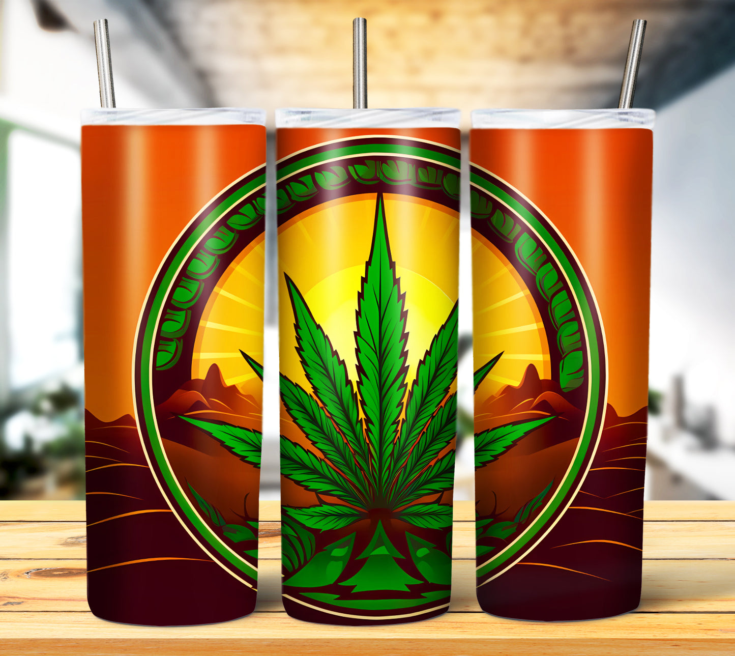 Hi Vibes 4/20 Tumbler 20oz PNG Wrap Bundle