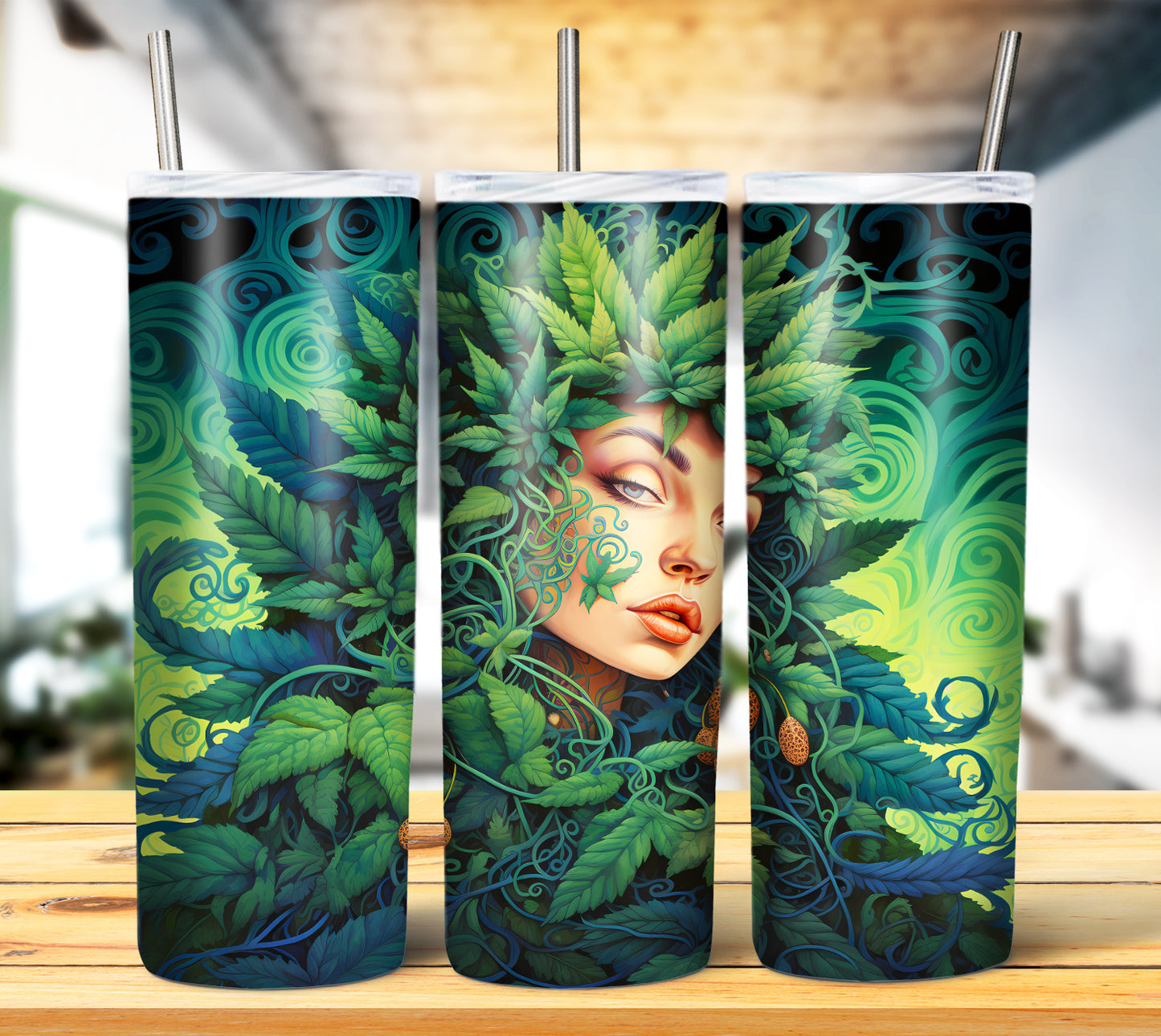 Hi Vibes 4/20 Tumbler 20oz PNG Wrap Bundle