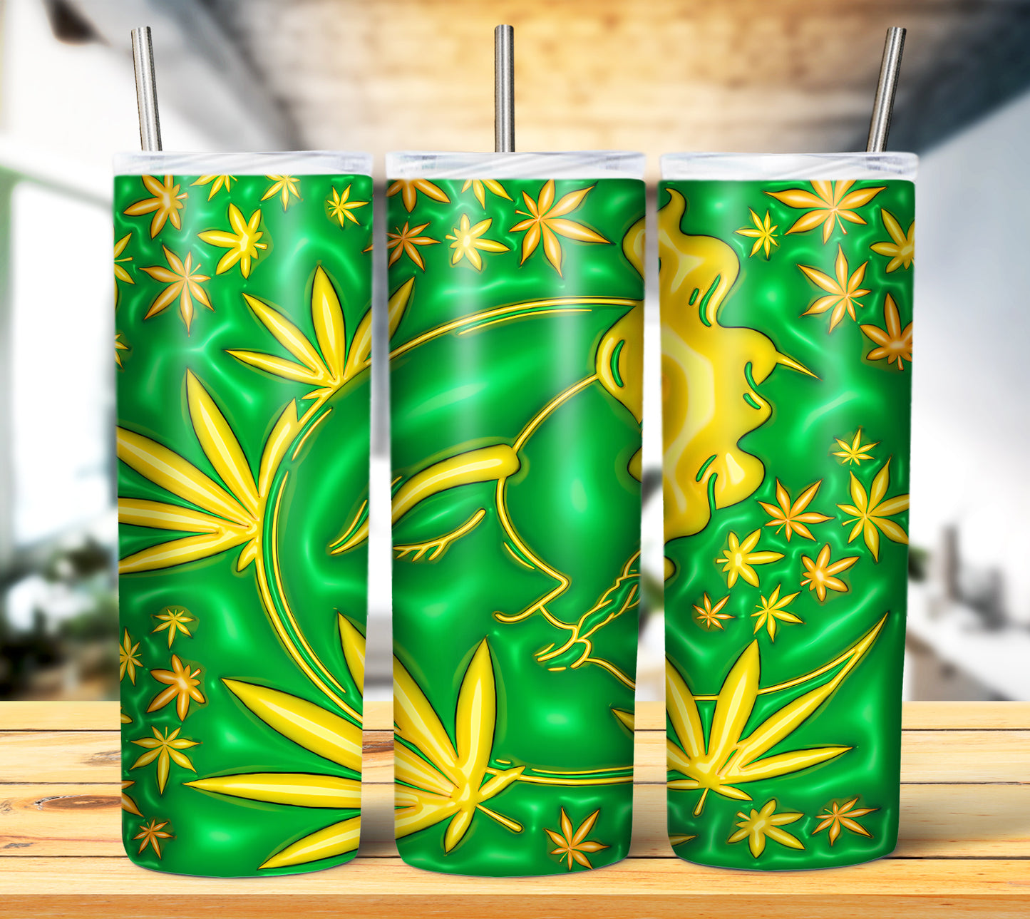 Hi Vibes 4/20 Tumbler 20oz PNG Wrap Bundle