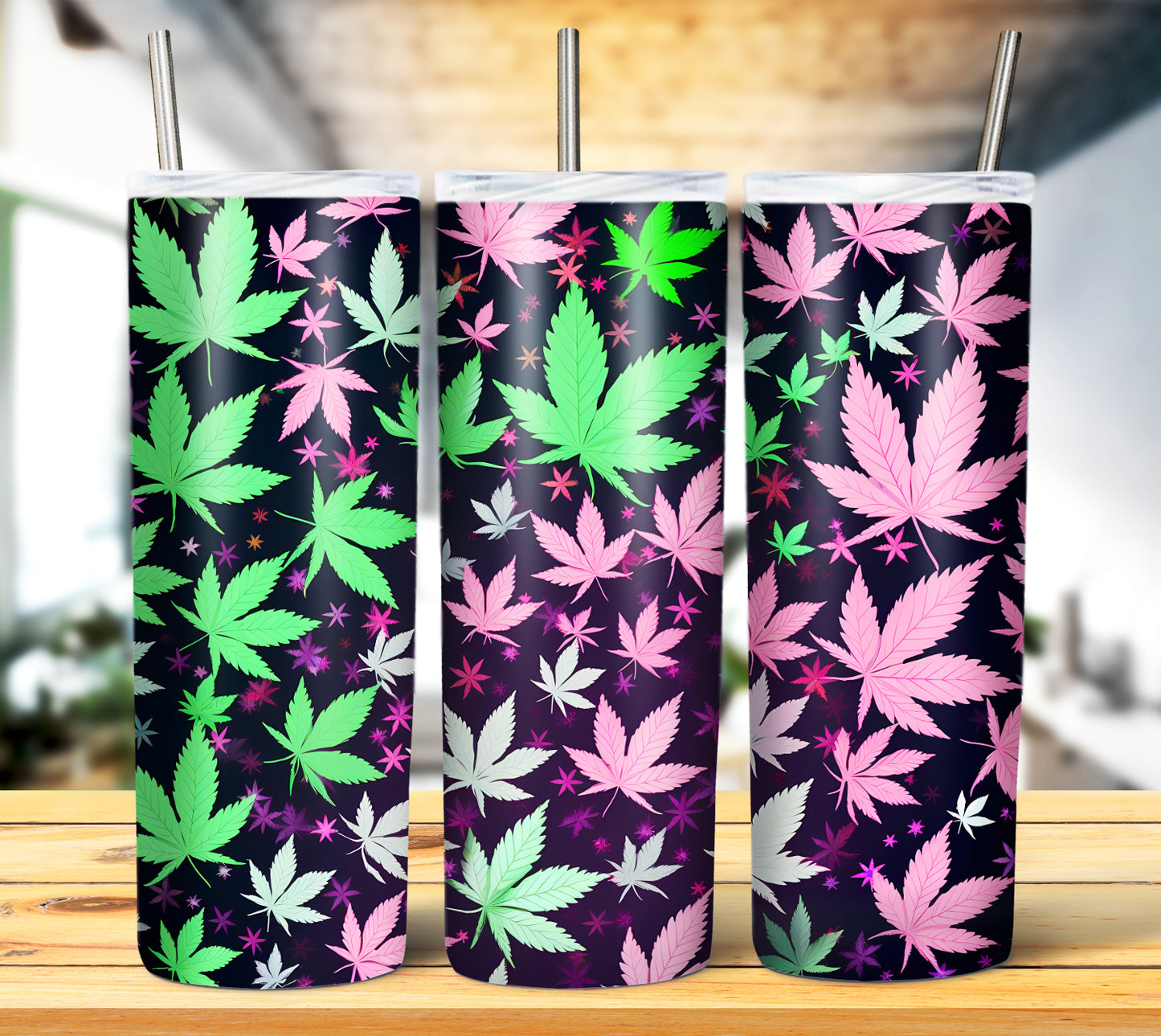 Hi Vibes 4/20 Tumbler 20oz PNG Wrap Bundle