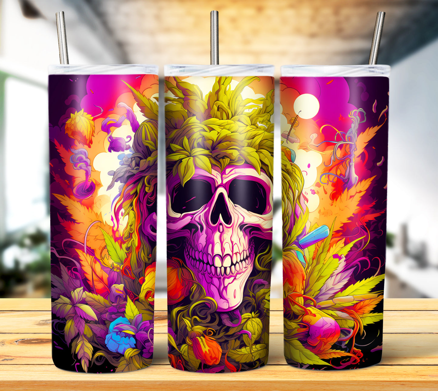 Hi Vibes 4/20 Tumbler 20oz PNG Wrap Bundle