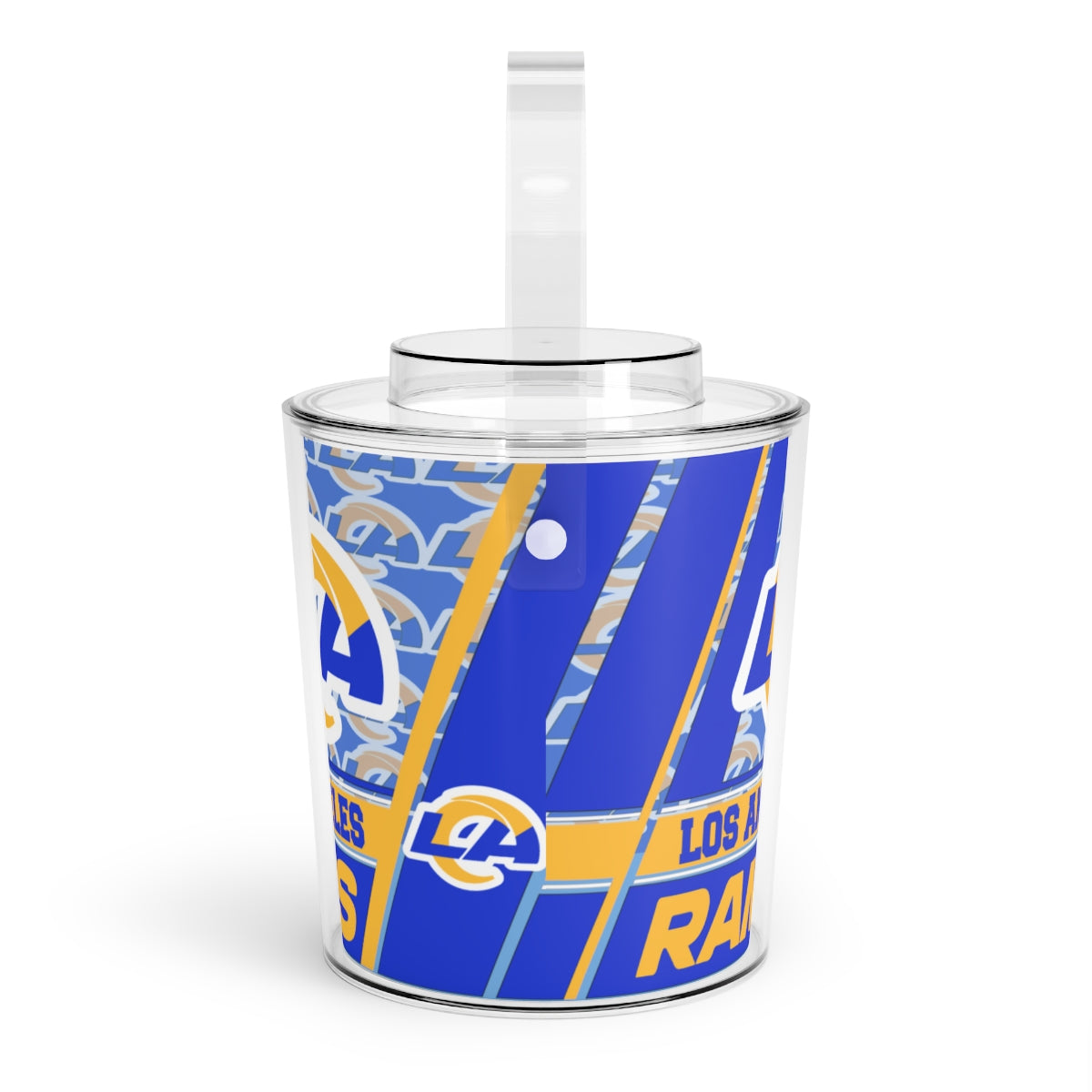 Rams Ice Bucket with Tongs