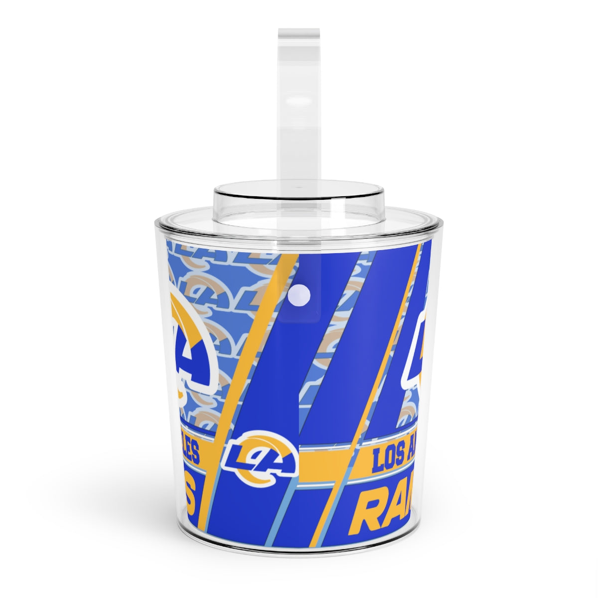 Rams Ice Bucket with Tongs