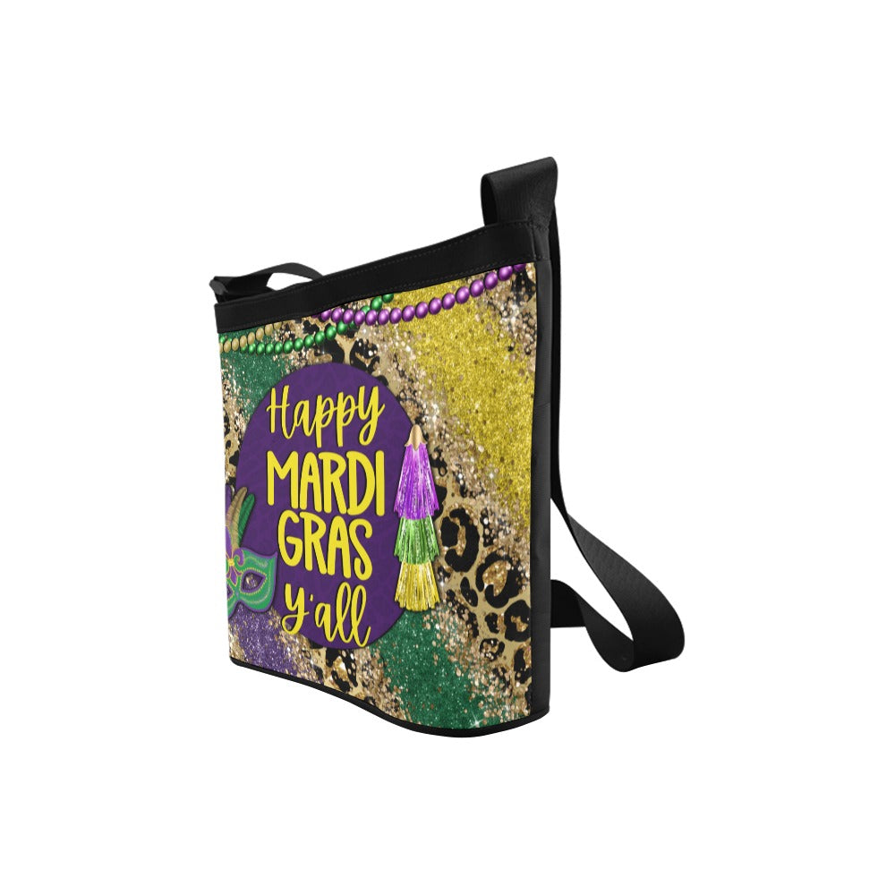 HappyMardiGrasYall Bag Crossbody Bags (Model 1613)