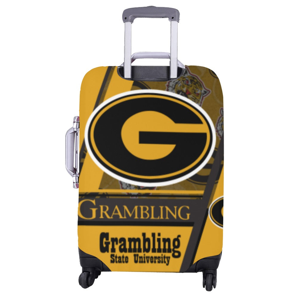 Lined design college Grambling luggge Luggage Cover/Large 26"-28"