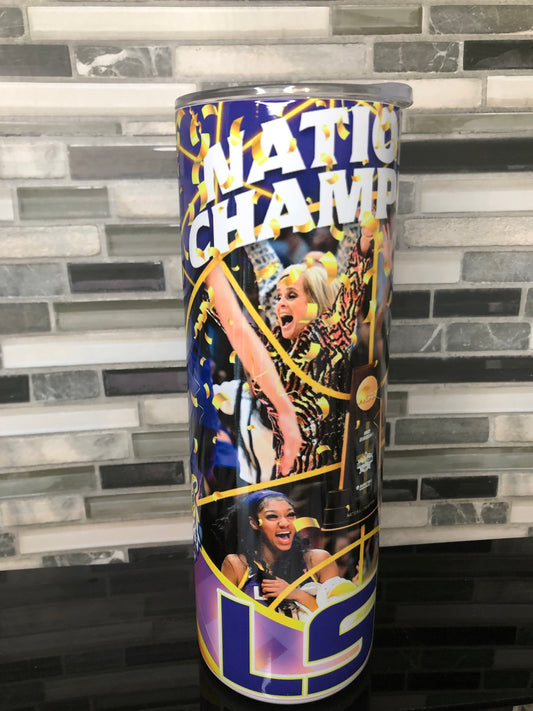 LSU Women's National Championship Tumbler