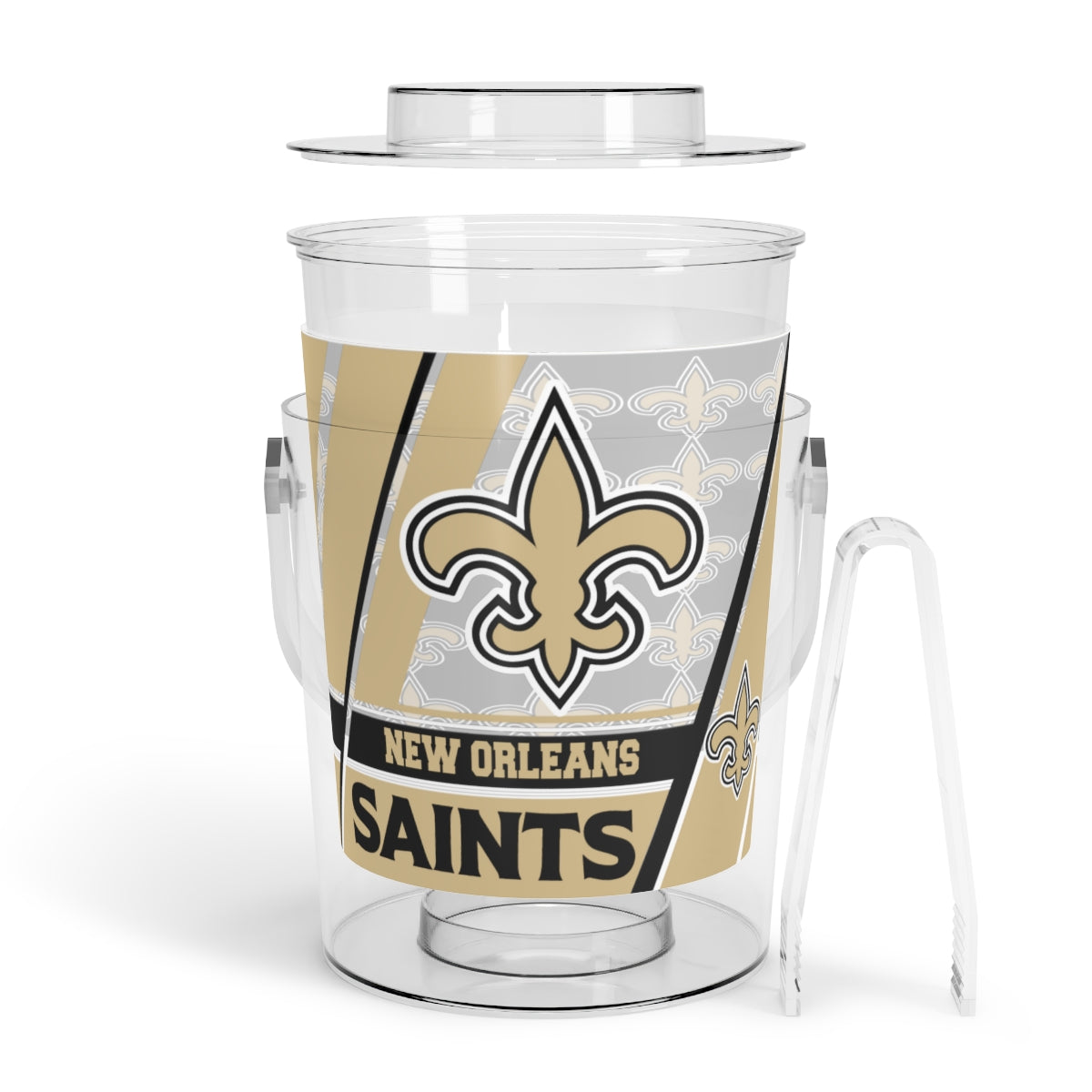 Saints Ice Bucket with Tongs