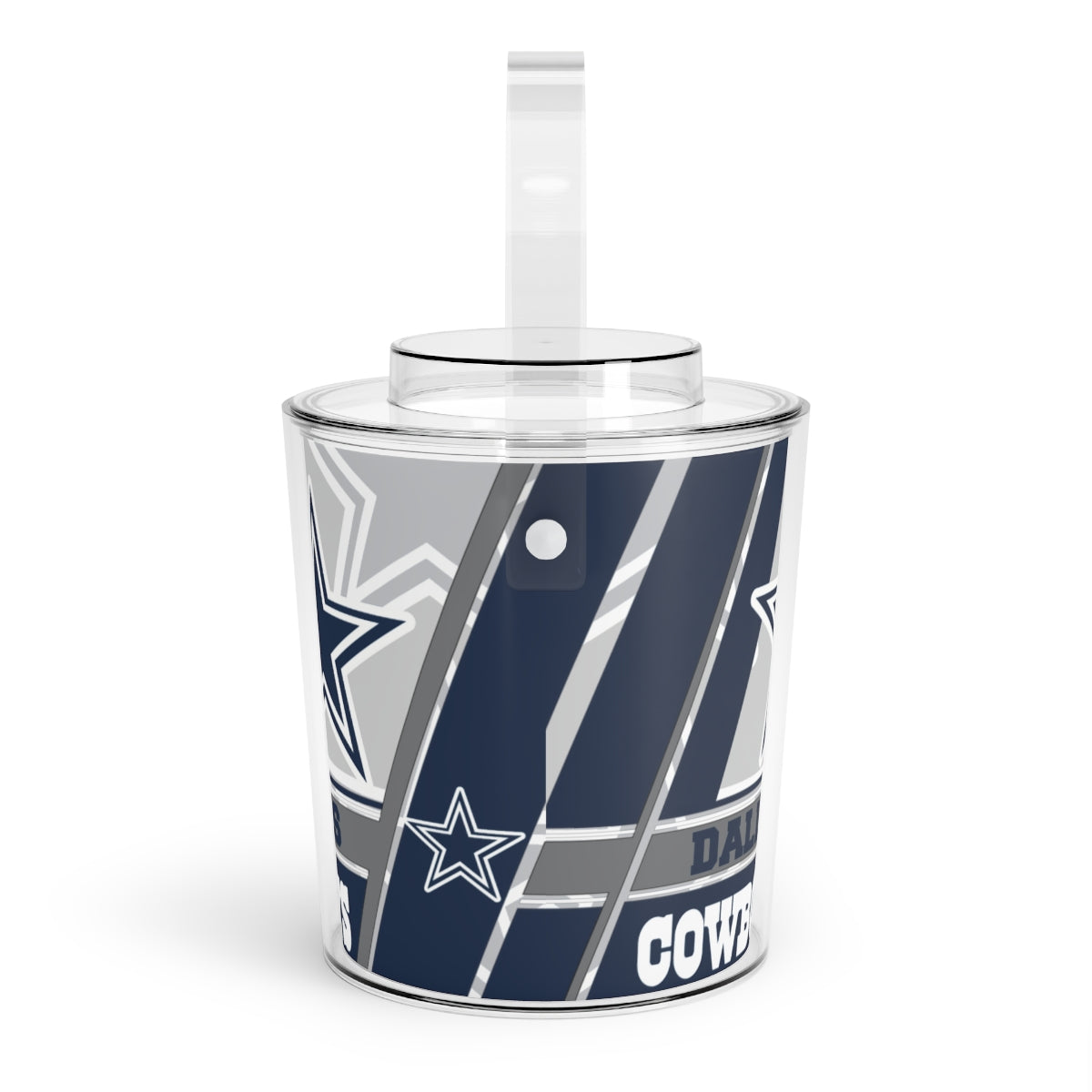 Cowboys#2 Ice Bucket with Tongs