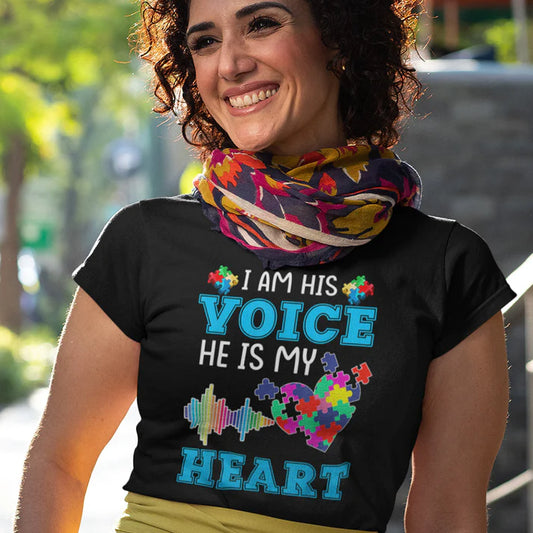 I Am His Voice Autism T-Shirt